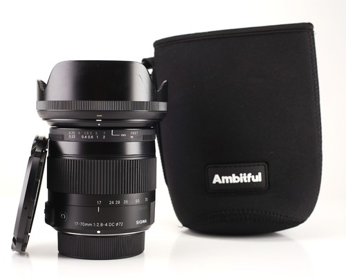 Sigma 70mm 4 - 17-70mm, f2.8-4