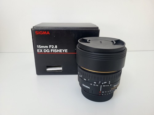 Sigma fisheye 15mm ex - 15mm, f2.8