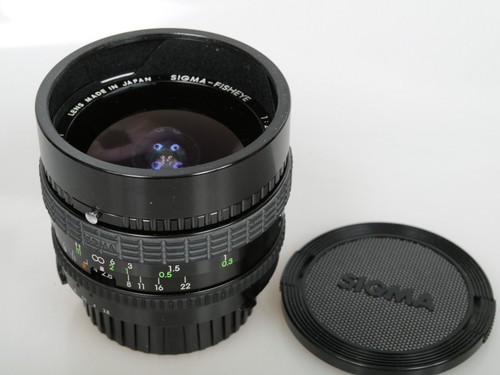 Sigma fisheye 2 - fisheye, 1:2,8