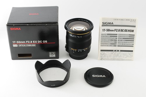 Sigma 50mm ex dc os - 17-50mm, f2.8